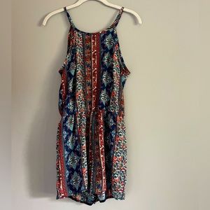 Patterned Romper
